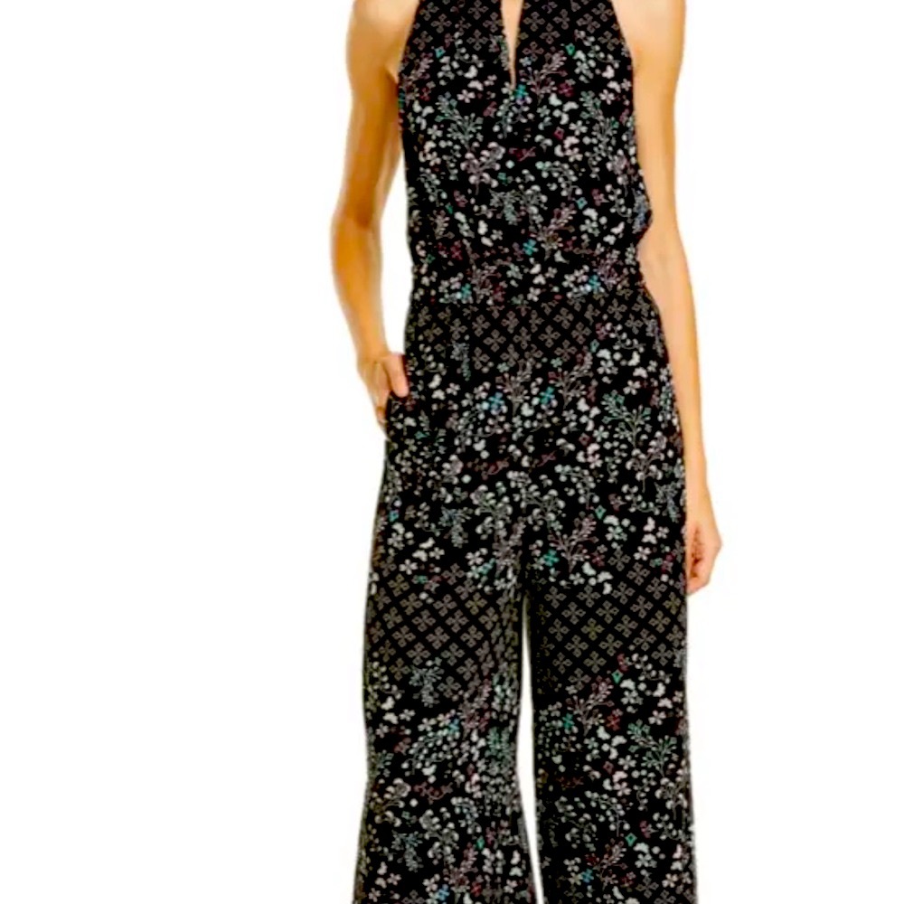 NWT Ted Baker Marcila Hazel High Neck Wide Leg Jumpuit SZ 1 (US4)